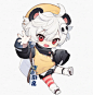 #绘画 #付费委托 #稿件展示 #Q版 - 小红书