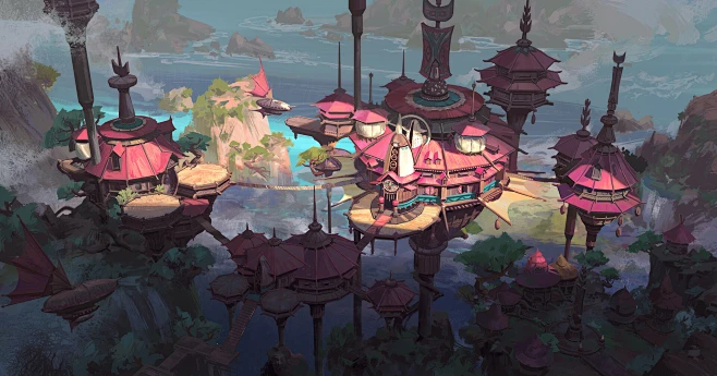 High altitude tribe, YANAN SHAN : High altitude tribe by YANAN SHAN on ArtStation.