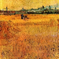 Arles View from the Wheat Fields
