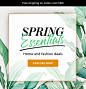 Spring Essentials: Home and Fashion Deals