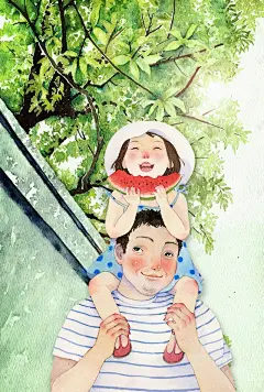 小清新极简手绘你好夏天旅游海报背景模板矢量图高清素材 高清 设计图片 免费下载 页面网页 平面电商 创意素材