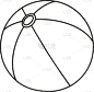 线条画,黑白图片,橡胶,球,狗,动物,儿童,着色,训练,膨胀