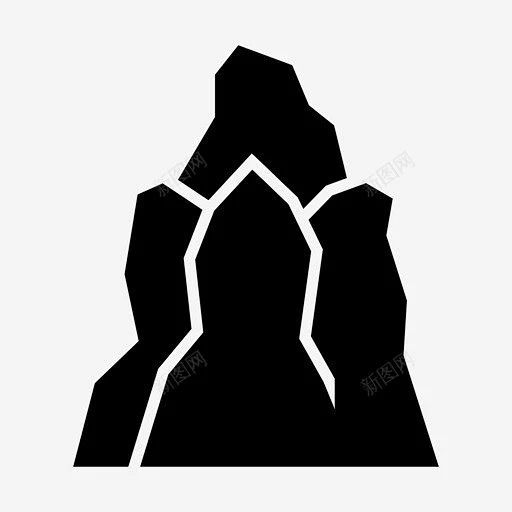高山地质丘陵图标 免费下载 页面网页 平面电商 创意素材-花瓣网