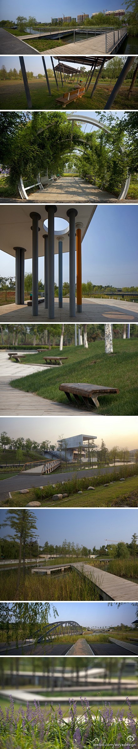 芜湖中央文化公园—占地48公顷的带状城市...