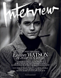 Emma Watson Stars in Interview Magazine, Reveals What She Does for Fun