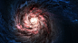 General 1366x768 space galaxy space art digital art wormholes