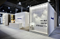 FontanaArte Stand at Light+Building Fair 2014 in Frankfurt.