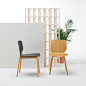 优雅而现代的线条+温暖色调，在任何空间都有不同NIM chair~
全球最好的设计，尽在普象网（www.pushthink.com）
