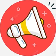 大喇叭扁平化图标 扁平化设计 扁平化风格 手机 界面 UI图标 设计图片 免费下载 页面网页 平面电商 创意素材