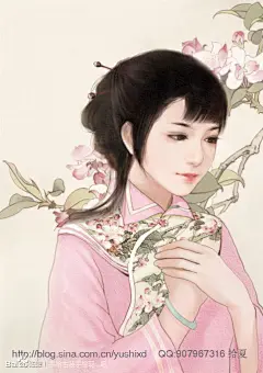 【插画大师】 ┇拾 夏┇_看图_手绘古装手绘现代吧_百度贴吧