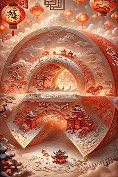 【2025蛇年海报】红红火火迎新年-LoRA-H-LiblibAI (3)