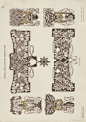 装饰图案参考，来自《Modern decorative art》 ​​​​