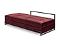 Upholstered day bed DAY BED by ClassiCon