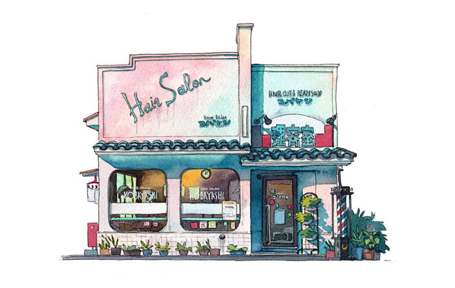 A Watercolor side of...