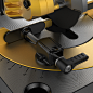 ROBBOX Precision Cutter (Mini Miter Saw/Chop Saw) : ROBBOX Precision Cutter is a lightweight and mobile cutter sporting a 10" by 10" machined aluminum rotating base, designed and engineered to make precise cuts with variety of materials such as
