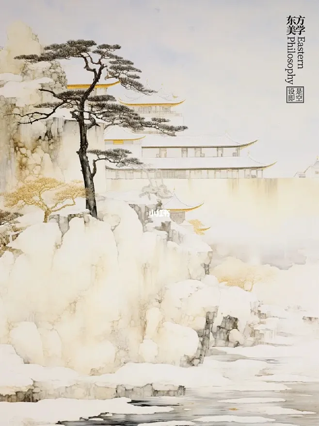 东方美学国画｜AIGC-花瓣网