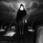 Brian Luong 超现实主义黑白插画欣赏