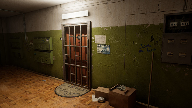 Russian hostel (UE4)...