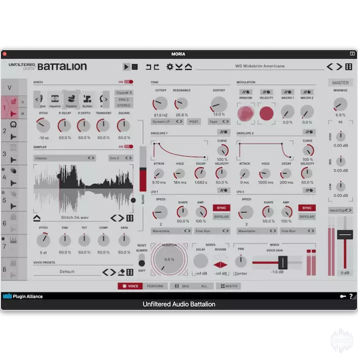 Plugin Alliance Unfiltered Audio Battalion 1.0.7 破解版 – 混合型鼓机插件