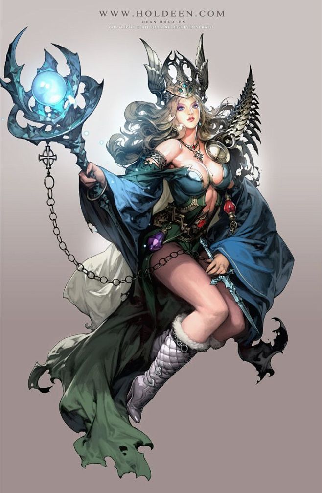 日韩插画大神Dean Holdeen作品...