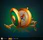 Rollin' Gold: Festival, Jakub Szlęk : The backgrounds I created for Festival's edition of the Rollin' Gold game.<br/>Supervision: Dorota Sekuła