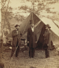 加德納，林肯的御用肖像攝影師，他當時從華盛頓基地兀自前往內戰的戰場。1862年，他在安提塔姆（Antietam）戰場為林肯拍攝了一張照片。