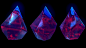 Making Cool Crystals ,   : Hello Guys. 
Decided to make another tutorial on how to make cool things using simple techniques.
Used Some Brushes from Michael vicente
https://www.artstation.com/artwork/9kwVo
Crystal Tutorial  Dylan Mellott
https://www.artsta