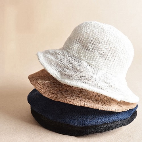 手工镂空可折叠渔夫帽