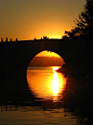 Bridged Sunset Reflection