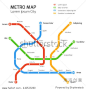 Subway map template