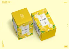 水果茶插画包装设计 已商用 VX：774396206