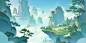 candyq1_A_cartoon-style_background_for_a_mobile_game_featuring__d89849e9-4274-4c87-a21e-7b4deebc33bf