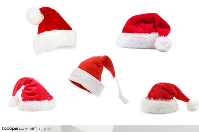 缤纷圣诞帽高清设计背景图片素材