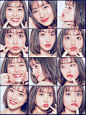 表情参考/表情素材/五官参考 美少女表情
花瓣关注原画人，推荐更多精选素材，绘画更有灵感