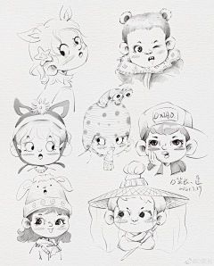 游渔子采集到插画