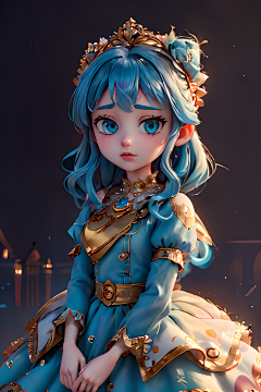 上海大魔王采集到中国彩色美女国画风
