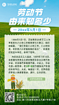 劳动节节日由来排版手机海报