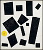 Kazimir Malevich, Suprematist Composition, 1915