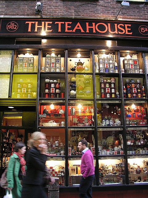 伦敦的茶叶店