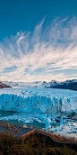 The most famous glacier in Los Glaciares National Park is the Perito Moreno Glacier #Argentina: 