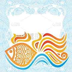 金鱼,自然美,野生动物,海星,小的,动物,水生动植物,珊瑚,草图,水下