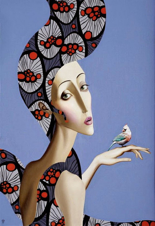 插画设计Slava Fokk的创意插画艺...
