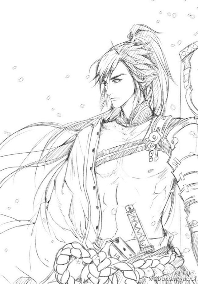 72线稿画廊72动漫 壁纸 情头 基头 男头.