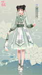 闪耀暖暖【清莲时雨】【莲舟挽风】