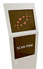 Kiosk that allows library users to scan barcode or RFID of any item to learn lots more about it.  More info at www.extelligentsia.net.  Or contact them at info@socialmediacaster.org.
