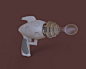 Ray Gun, Stephen Anderson : Ray gun asset for my Vulcaniana toy sculpt.