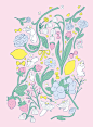 其中包括图片：北澤平祐（イラストレーター）オフィシャルサイト・Heisuke Kitazawa or PCP Illustrations  » AT flowers and animals