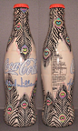 Coca-Cola bottle art PD | Drink-Bottle & Gift #采集大赛#
