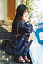 @桜桃喵 水手服 黑色 写真套图 750M-FANCHENBIZ