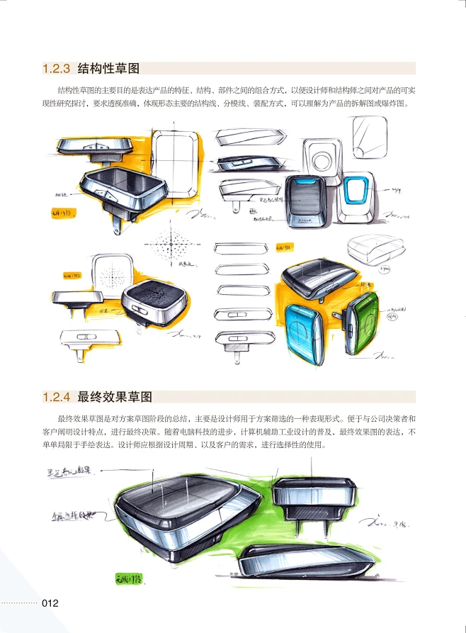 工业产品手绘，手绘效果图，工业设计手绘，手绘草图，工业设计手绘考研效果图，产品设计手绘排版，工业产品设计手绘步鄹图，智能硬件设计草图，马克笔 ...
